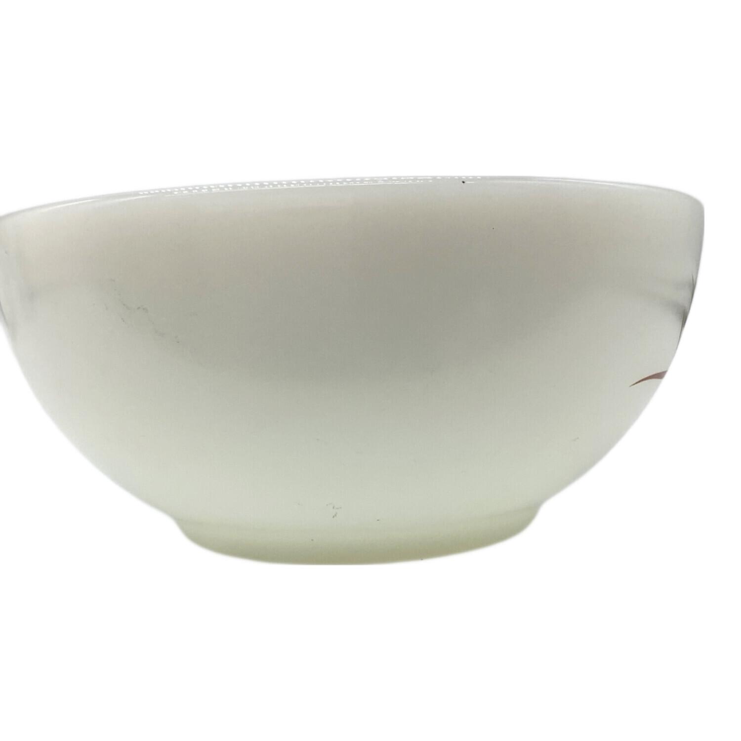 fire king ファイヤーキング フローラルボウル