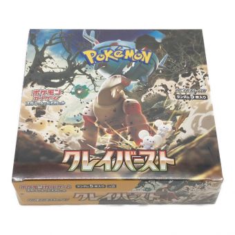 ポケモンカード スカーレット＆バイオレット 拡張パック「クレイバースト」 BOX　未開封品