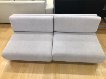 ADDRESS (アドレス) 2人掛けソファー ライトグレー×ナチュラル 331 Connie sofa