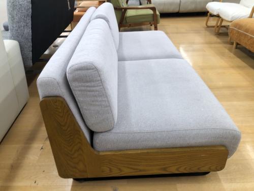 ADDRESS (アドレス) 2人掛けソファー ライトグレー×ナチュラル 331 Connie sofa