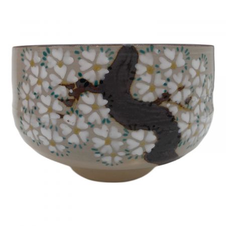 古犬山焼　雲錦手　色絵茶碗　飯碗　5客　揃  希少 古犬山焼雲錦手色絵茶碗飯碗5客揃 希少