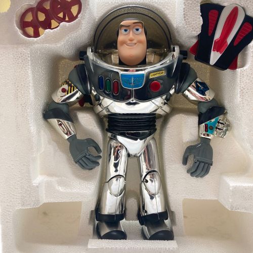 TOY STORY (トイストーリー) バズ･ライトイヤー メタリックVer USA製 廃盤品 動作不具合有