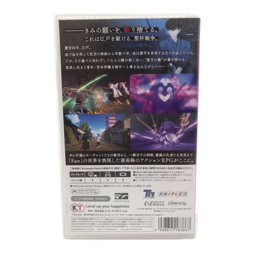 Nintendo Switch用ソフト Fate/Samurai Remnant CERO C (15歳以上対象)