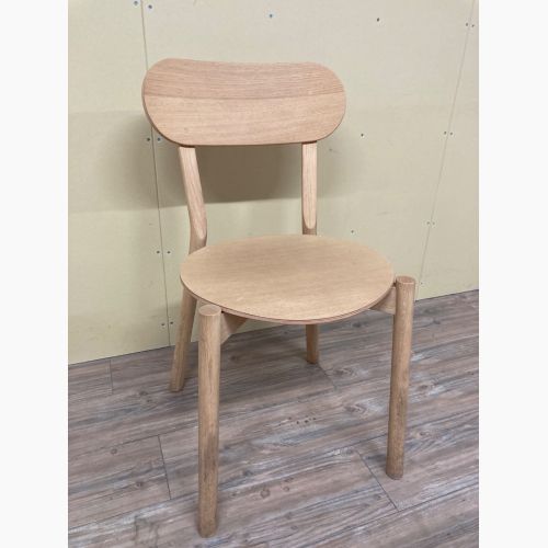 karimoku Castor Chair Plus C3435A Pure Oak ナチュラル(メーカー公式表記:Pure Oak) C3435AME ナラ突板貼り成形合板 キャストールチェアプラス デザイナー:BIG GAME