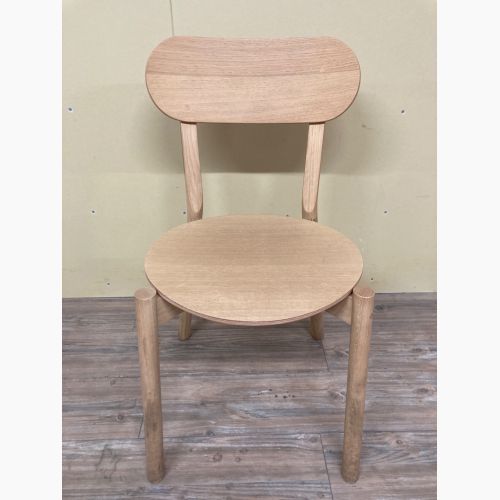 karimoku Castor Chair Plus C3435A Pure Oak ナチュラル(メーカー公式表記:Pure Oak) C3435AME ナラ突板貼り成形合板 キャストールチェアプラス デザイナー:BIG GAME