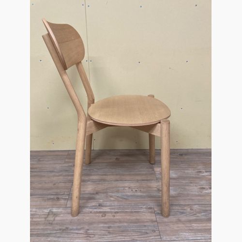 karimoku Castor Chair Plus C3435A Pure Oak ナチュラル(メーカー公式表記:Pure Oak) C3435AME ナラ突板貼り成形合板 キャストールチェアプラス デザイナー:BIG GAME