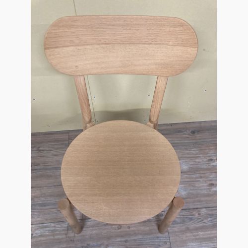 karimoku Castor Chair Plus C3435A Pure Oak ナチュラル(メーカー公式表記:Pure Oak) C3435AME ナラ突板貼り成形合板 キャストールチェアプラス デザイナー:BIG GAME