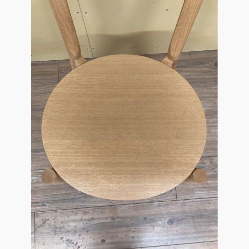 karimoku Castor Chair Plus C3435A Pure Oak ナチュラル(メーカー公式表記:Pure Oak) C3435AME ナラ突板貼り成形合板 キャストールチェアプラス デザイナー:BIG GAME