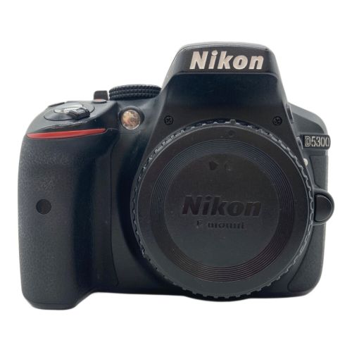 Nikon (ニコン) デジタル一眼レフカメラ 非純正予備バッテリー・チャージャー付 アイカップ欠損有 D5300 専用電池 2032733