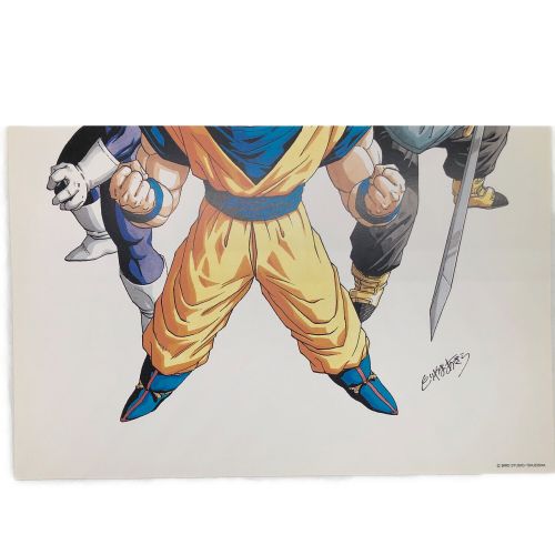 ドラゴンボール複製原画(B4サイズ) 「鳥山明の世界展」 悟空・ベジータ・トランクス