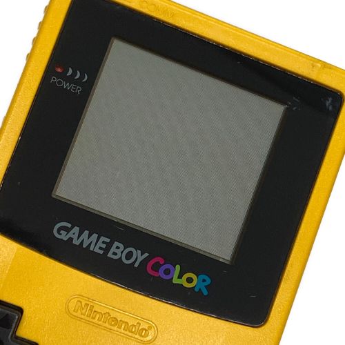 Nintendo (ニンテンドウ) GAMEBOY COLOR イエロー CGB-001 動作確認済み