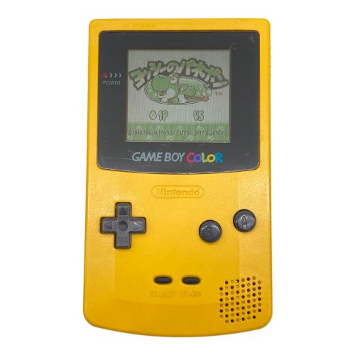 Nintendo (ニンテンドウ) GAMEBOY COLOR イエロー CGB-001 動作確認済み