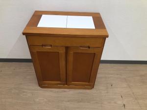 ペールカウンター タイルトップ 引出付