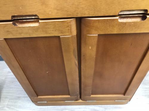 ペールカウンター タイルトップ 引出付