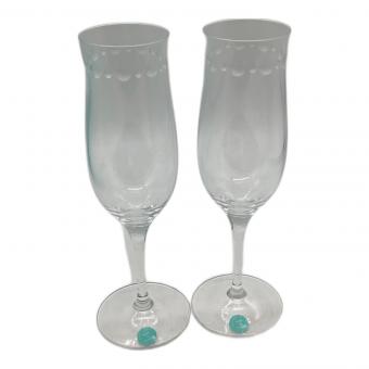 TIFFANY & Co. (ティファニー) シャンパングラス 箱付 2Pセット