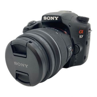 SONY デジタル一眼レフカメラ SLT-A57 レンズSAL55200-2 ・SAL1855 a57 1670万画素(総画素) APS-C 23.5mm×15.6mm CMOS SDXCカード対応 標準：ISO100～16000 -