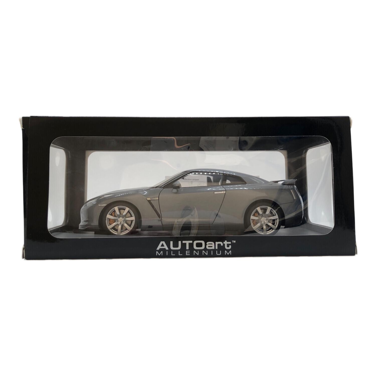 希少 1/18 日産 GT-R ダークメタルグレー オートアート ミレニアム