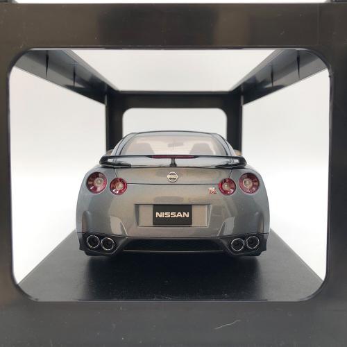 AUTOart MILLENNIUM モデルカー NISSAN GT-R R35 1/18 ダークメタル