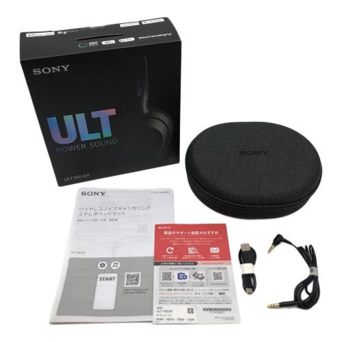 ワイヤレスノイズキャンセリングステレオヘッドセット WH-ULT900N 動作確認済み