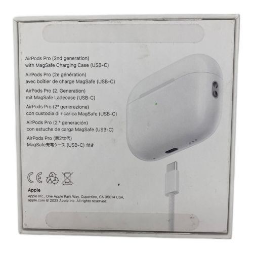 Apple (アップル) AirPods Pro(第2世代) ※すり替え予防のため、仕入時に開封しました MTJV3J/A