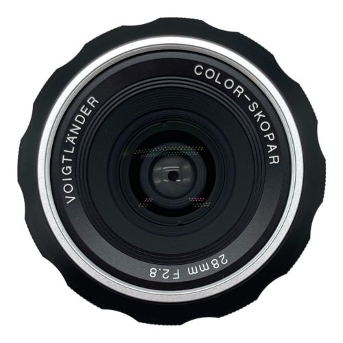 Voigtlander (フォクトレンダー) 単焦点レンズ COLOR-SKOPAR 28mm F2.8 ニコンマウント 07330647