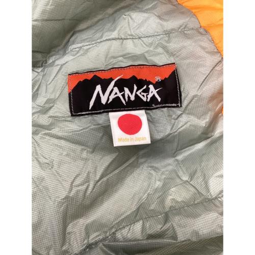 NANGA (ナンガ) マミー型シュラフ(ダウン) ダウン量:600g オーロラライト600DX 快適使用温度/下限温度：-4℃ / -11℃ レギュラーサイズ