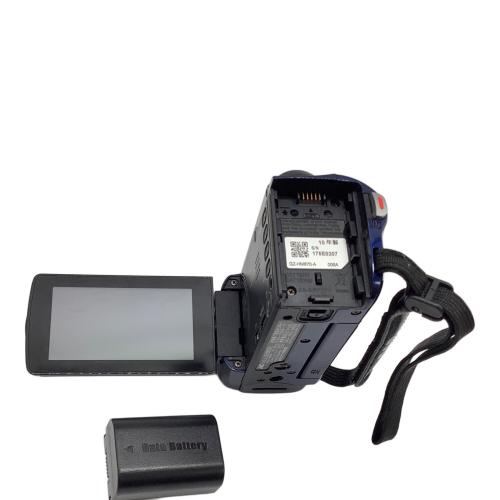 JVC (ジェイブイシー) ビデオカメラ 全体キズ有 332万画素 SDXCカード対応 GZ-HM670 -