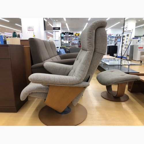 karimoku (カリモク) パーソナルソファ ベージュ 165 オットマン付 RU0206H559 ザ・ファースト