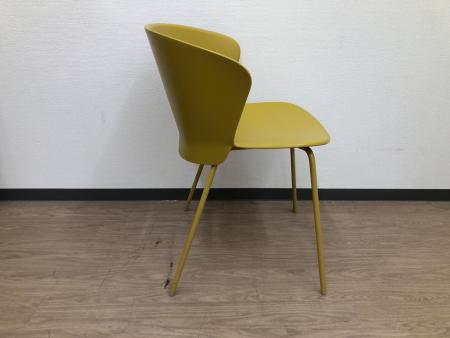 Calligaris BAHIA ダイニングチェア イエロー インテリア 廃盤品 CALLIGARIS (カリガリス) チェア イエロー BAHIA｜トレファクONLINE