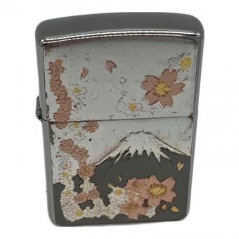 ZIPPO 蒔絵調 富士と桜 2022年9月