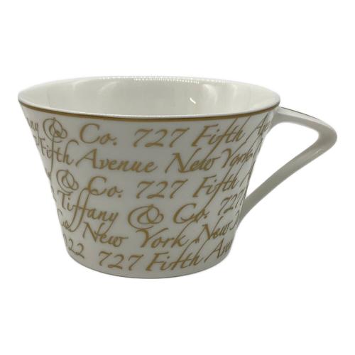 TIFFANY & Co. (ティファニー) カップ&ソーサー ノーツ 2Pセット