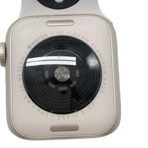 Apple (アップル) Apple Watch SE(第二世代) バンド付 A2722 GPSモデル ケースサイズ:40㎜ 〇 バッテリー:Bランク(82%) 程度:Bランク F491GPQW2C