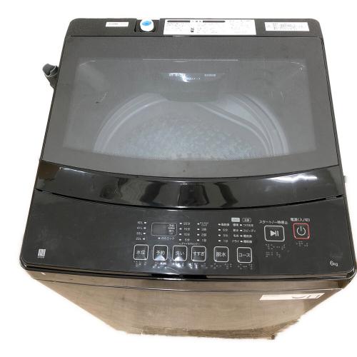 ニトリ 全自動洗濯機 6.0kg NT60L1BK 2024年製 クリーニング済 50Hz／60Hz