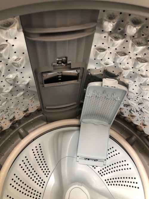 ニトリ 全自動洗濯機 6.0kg NT60L1BK 2024年製 クリーニング済 50Hz／60Hz