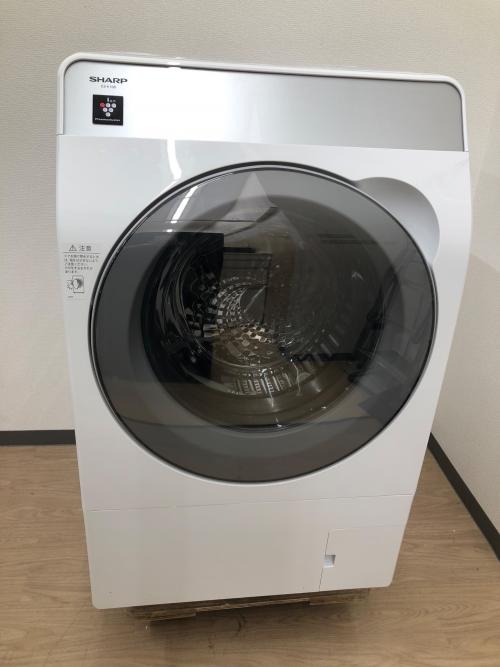 SHARP (シャープ) ドラム式洗濯乾燥機 10.0kg 6.0kg ES-K10B 2024年製 クリーニング済 50Hz／60Hz