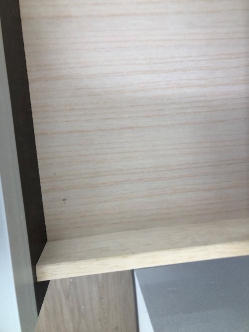 キッチンカウンター ダークブラウン×シルバー　 ステンレストップ