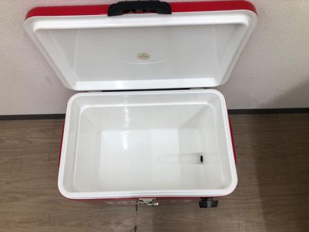 美品　廃盤　チャムス クーラーボックス 54L CHUMS (チャムス) クーラーボックス 54L レッド スチールクーラー