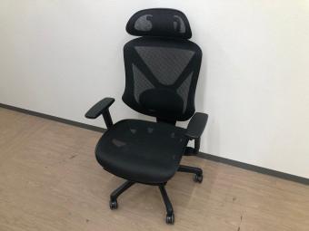 ニトリ ワークチェアー ブラック 現行販売品 キャスター付 フォリスト
