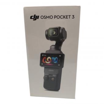 DJI (ディー・ジェイ・アイ) ジンバル内蔵Vlogカメラ 解像度:3840×2160 SDカード対応 撮像素子:CMOS 1型 OSMO POCKET3 CREATOR COMBO 5WTZM75002DZ6Y