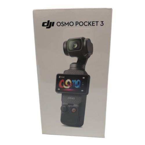 DJI (ディー・ジェイ・アイ) ジンバル内蔵Vlogカメラ 解像度:3840×2160 SDカード対応 撮像素子:CMOS 1型 OSMO POCKET3 CREATOR COMBO 5WTZM75002DZ6Y