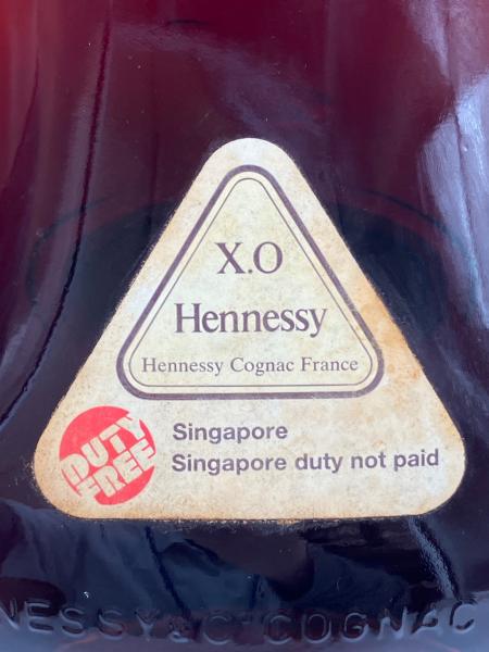 ヘネシー (Hennessy) XO 金キャップ コニャック 1000ml グリーンボトル
