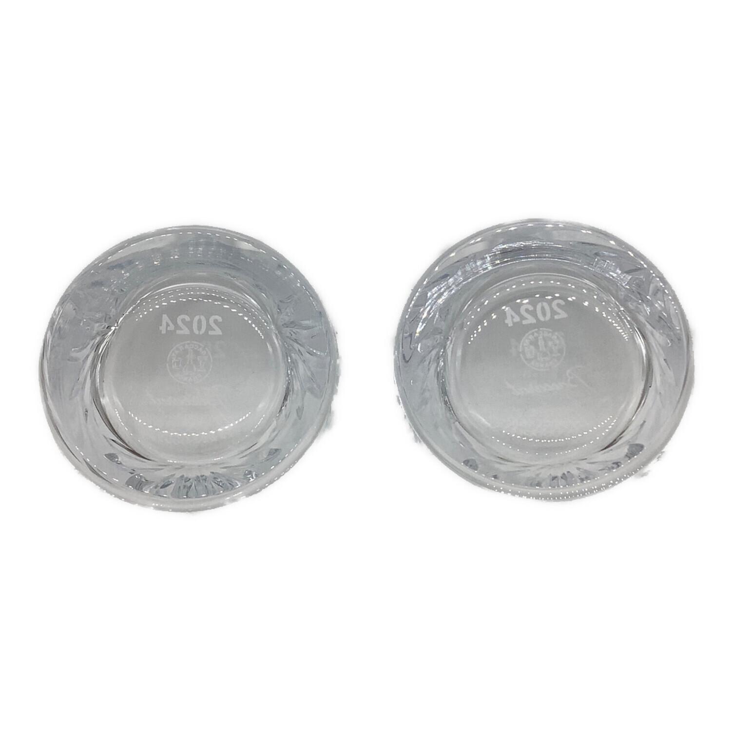 Baccarat (バカラ) ロックグラス 2024刻印 ルテシア 2Pセット