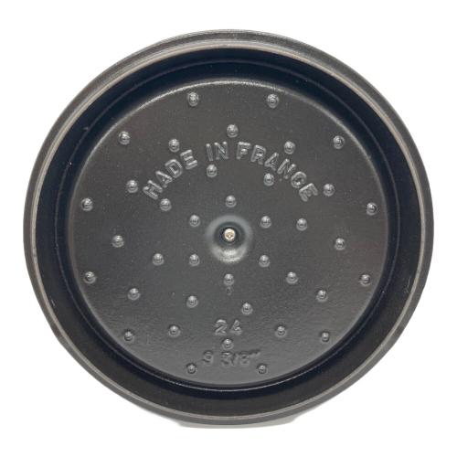 Staub (ストウブ) 両手鍋 3.8L 40500-241 ココットラウンド24cm