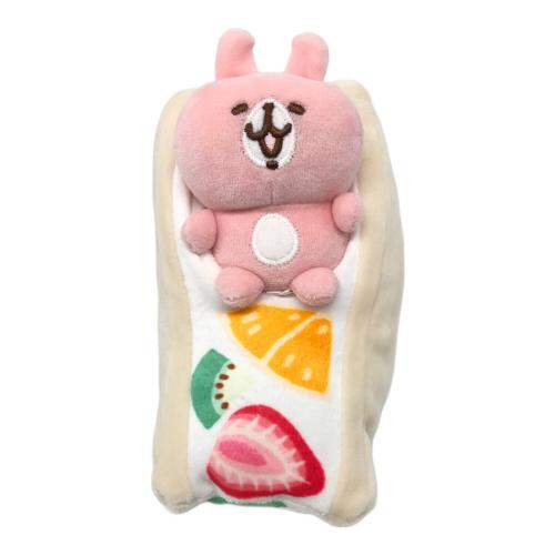 ぬいぐるみ カナヘイ うさぎのフルーツサンド タグ付き「カナヘイの小動物」むぎゅっとはさまれストア限定