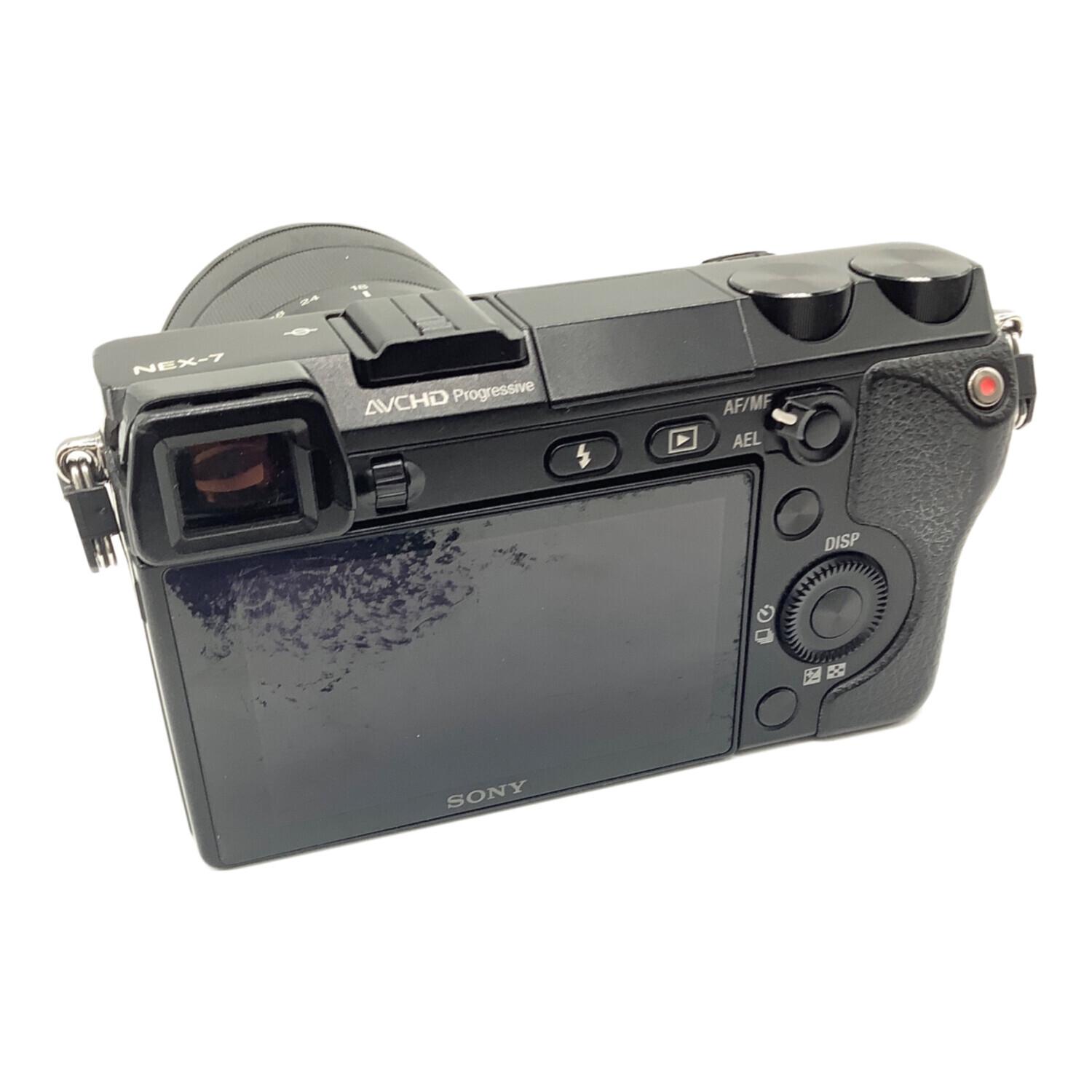 SONY (ソニー) 一眼レフカメラ NEX-7K ズームレンズキット 2430 SONY (ソニー) 一眼レフカメラ NEX-7K ズームレンズキット 2430