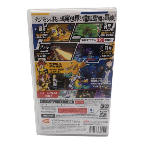 Nintendo Switch用ソフト デジモンストーリー サイバースルゥース ハッカーズメモリー CERO C (15歳以上対象)