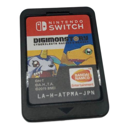 Nintendo Switch用ソフト デジモンストーリー サイバースルゥース ハッカーズメモリー CERO C (15歳以上対象)