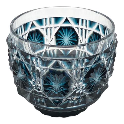 薩摩びーどろ工芸 (サツマビードロコウゲイ) お猪口 001106 薩摩切子