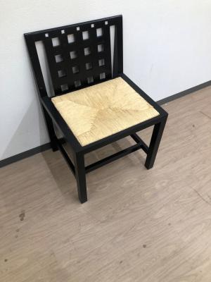 SteelLine サイドチェアー ナチュラル×ブラック リプロダクト品 D.S.3 チャールズ・レニー・マッキントッシュ