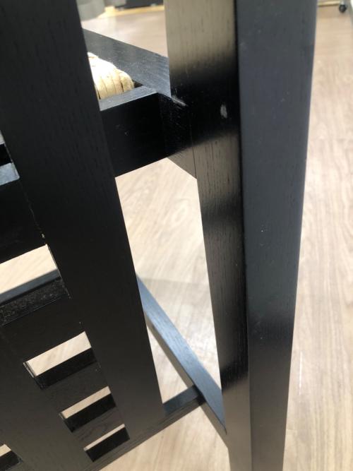 SteelLine サイドチェアー ナチュラル×ブラック リプロダクト品 D.S.3 チャールズ・レニー・マッキントッシュ